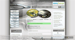 Desktop Screenshot of easyhaccp.eu