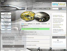 Tablet Screenshot of easyhaccp.eu